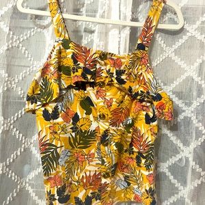 Wall flower tank top